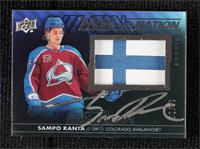 Auto Rookie - Sampo Ranta #/99