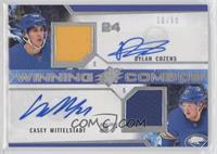 Dylan Cozens, Casey Mittelstadt #/50