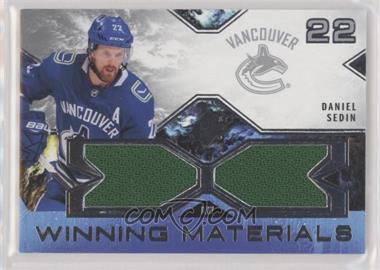 2021-22 SPx - Winning Materials #WM-DS - Daniel Sedin