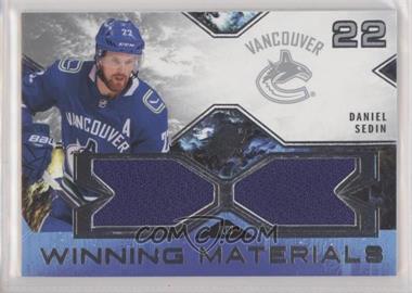 2021-22 SPx - Winning Materials #WM-DS - Daniel Sedin