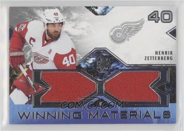 2021-22 SPx - Winning Materials #WM-HZ - Henrik Zetterberg