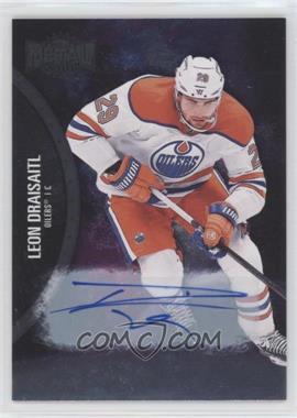 2021-22 Skybox Metal Universe - [Base] - Silver Autographs #140 - Alternate Jersey - Leon Draisaitl