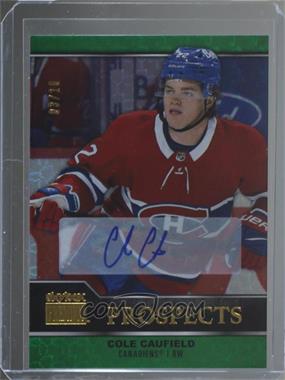 2021-22 Skybox Metal Universe - Premium Prospects - Star Emeralds Autographs #PP-1 - Cole Caufield /10