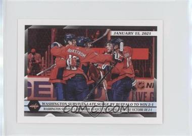2021-22 Topps NHL Sticker Collection - [Base] #542 - Team Highlight - Washington Capitals