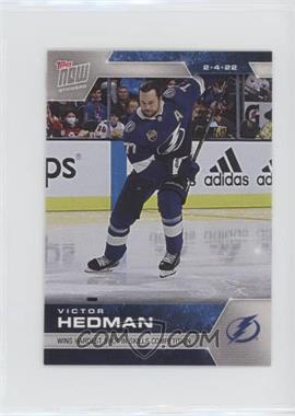 2021-22 Topps Now NHL Stickers - [Base] #280 - Victor Hedman /136