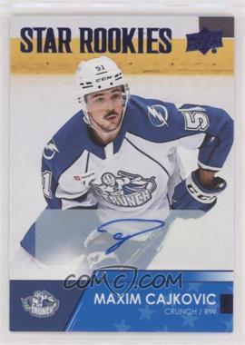 2021-22 Upper Deck AHL - [Base] - Autographs #111 - Star Rookies - Maxim Cajkovic