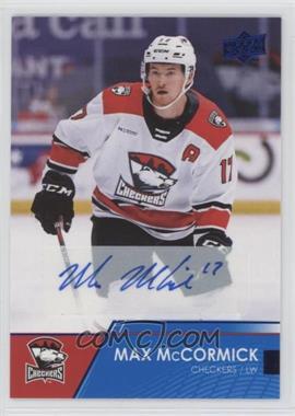 2021-22 Upper Deck AHL - [Base] - Autographs #72 - Max McCormick