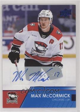 2021-22 Upper Deck AHL - [Base] - Autographs #72 - Max McCormick