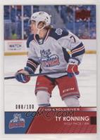 Ty Ronning #/100