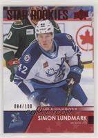 Star Rookies - Simon Lundmark #/100