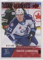 Star Rookies - Simon Lundmark #/100