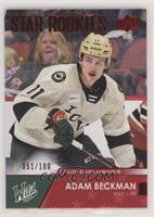 Star Rookies - Adam Beckman #/100