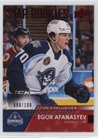 Star Rookies - Egor Afanasyev #/100