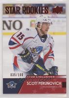 Star Rookies - Scott Perunovich #/100