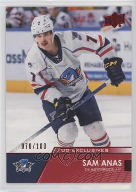 2021-22 Upper Deck AHL - [Base] - Exclusives #25 - Sam Anas /100