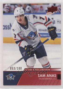 2021-22 Upper Deck AHL - [Base] - Exclusives #25 - Sam Anas /100