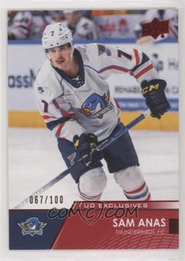 2021-22 Upper Deck AHL - [Base] - Exclusives #25 - Sam Anas /100