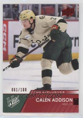 2021-22 Upper Deck AHL - [Base] - Exclusives #8 - Calen Addison /100