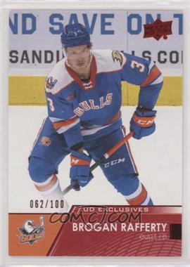 2021-22 Upper Deck AHL - [Base] - Exclusives #80 - Brogan Rafferty /100