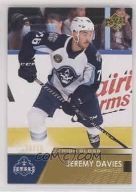 2021-22 Upper Deck AHL - [Base] - High Gloss #66 - Jeremy Davies /10