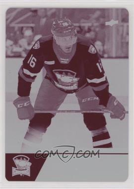 2021-22 Upper Deck AHL - [Base] - Printing Plate Magenta Achievement #91 - Alexander True /1