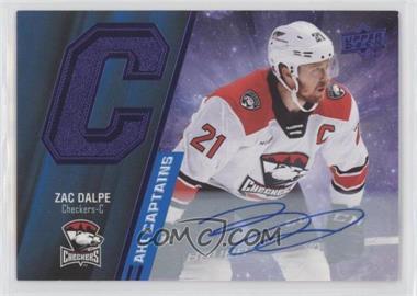 2021-22 Upper Deck AHL - Captains - Autographed #L-13 - Zac Dalpe