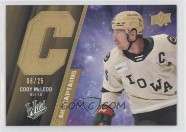 2021-22 Upper Deck AHL - Captains - Gold #L-5 - Cody McLeod /25