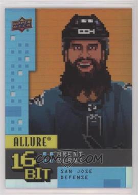 2021-22 Upper Deck Allure - 16-Bit #B-21 - Brent Burns