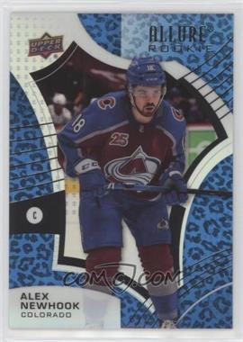 2021-22 Upper Deck Allure - [Base] - Blue Leopard #119 - Rookies - Alex Newhook