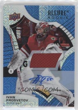 2021-22 Upper Deck Allure - [Base] - Blue Line Autograph Jersey #113 - Rookies - Ivan Prosvetov /75