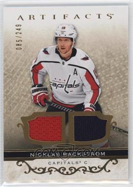 2021-22 Upper Deck Artifacts - [Base] - Gold Material Relics #59 - Nicklas Backstrom /249 [EX to NM]