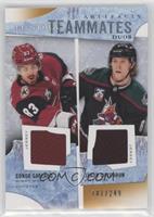 Conor Garland, Jakob Chychrun [EX to NM] #/249