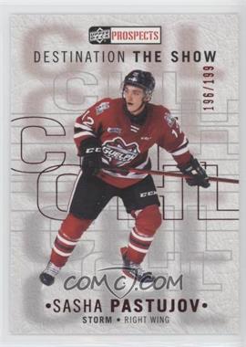 2021-22 Upper Deck CHL - Achievements - Bronze #A5 - Sasha Pastujov /199