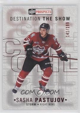 2021-22 Upper Deck CHL - Achievements - Bronze #A5 - Sasha Pastujov /199