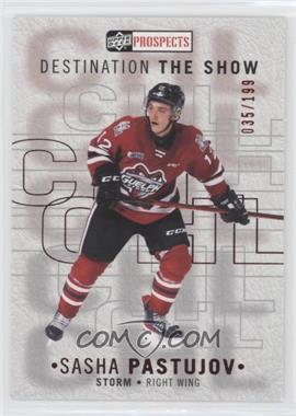 2021-22 Upper Deck CHL - Achievements - Bronze #A5 - Sasha Pastujov /199