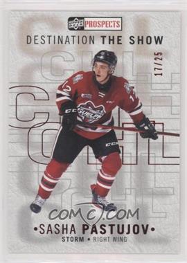 2021-22 Upper Deck CHL - Achievements - Gold #A5 - Sasha Pastujov /25