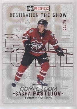 2021-22 Upper Deck CHL - Achievements - Gold #A5 - Sasha Pastujov /25