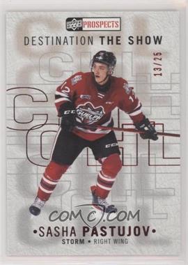 2021-22 Upper Deck CHL - Achievements - Gold #A5 - Sasha Pastujov /25