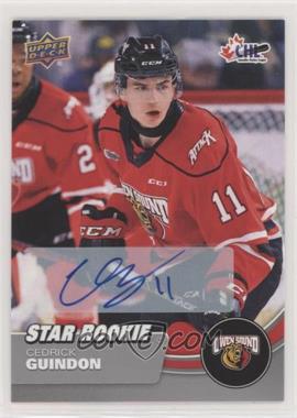 2021-22 Upper Deck CHL - [Base] - Autographs #385 - Star Rookie - Cedrick Guindon