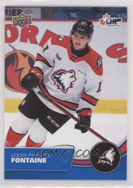 2021-22 Upper Deck CHL - [Base] - Blue #121 - Louis-Philippe Fontaine