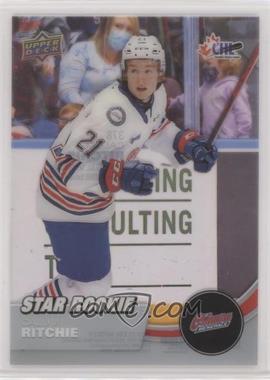 2021-22 Upper Deck CHL - [Base] - Clear Cut #378 - Star Rookie - Calum Ritchie