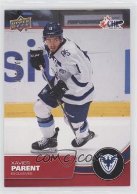 2021-22 Upper Deck CHL - [Base] - Exclusives #113 - Xavier Parent /100