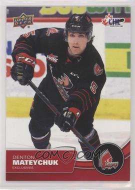 2021-22 Upper Deck CHL - [Base] - Exclusives #180 - Denton Mateychuk /100