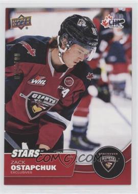 2021-22 Upper Deck CHL - [Base] - Exclusives #342 - Stars - Zach Ostapchuk /100