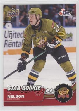 2021-22 Upper Deck CHL - [Base] - Exclusives #358 - Star Rookie - Ty Nelson /100
