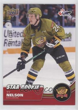 2021-22 Upper Deck CHL - [Base] - Exclusives #358 - Star Rookie - Ty Nelson /100