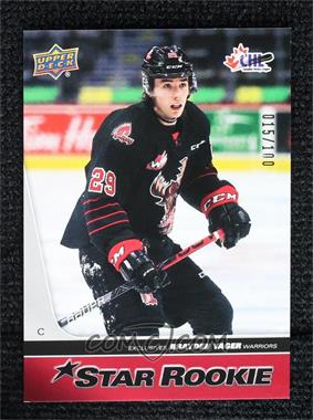 2021-22 Upper Deck CHL - [Base] - Exclusives #404 - 2020-21 CHL Star Rookies - Brayden Yager /100