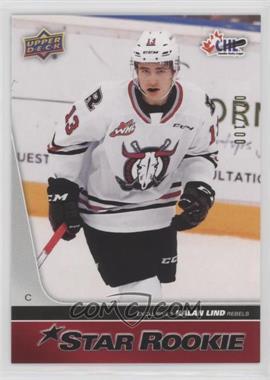 2021-22 Upper Deck CHL - [Base] - Exclusives #408 - 2020-21 CHL Star Rookies - Kalan Lind /100