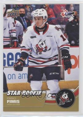 2021-22 Upper Deck CHL - [Base] - High Gloss #354 - Star Rookie - Pano Fimis /10