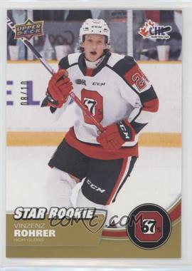 2021-22 Upper Deck CHL - [Base] - High Gloss #368 - Star Rookie - Vinzenz Rohrer /10